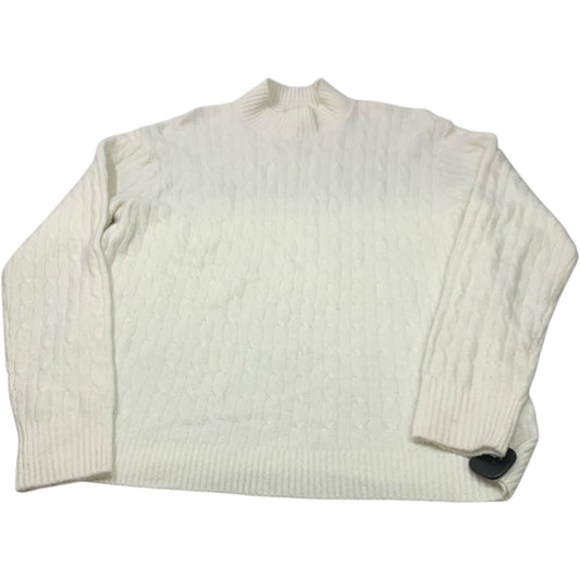 Sweater By J. Crew In White, Size: Xl