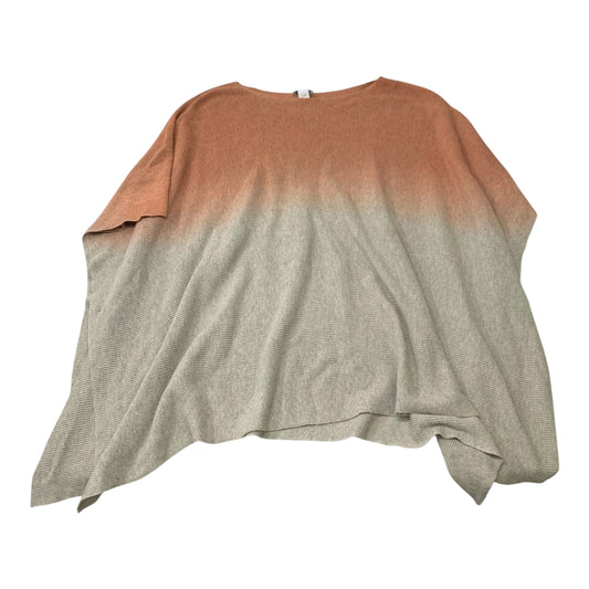 Poncho By Pure Jill In Pink & Tan, Size: Osfm