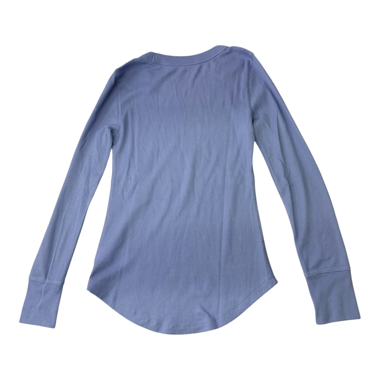 Top Long Sleeve Basic By Gap In Blue, Size: Xs