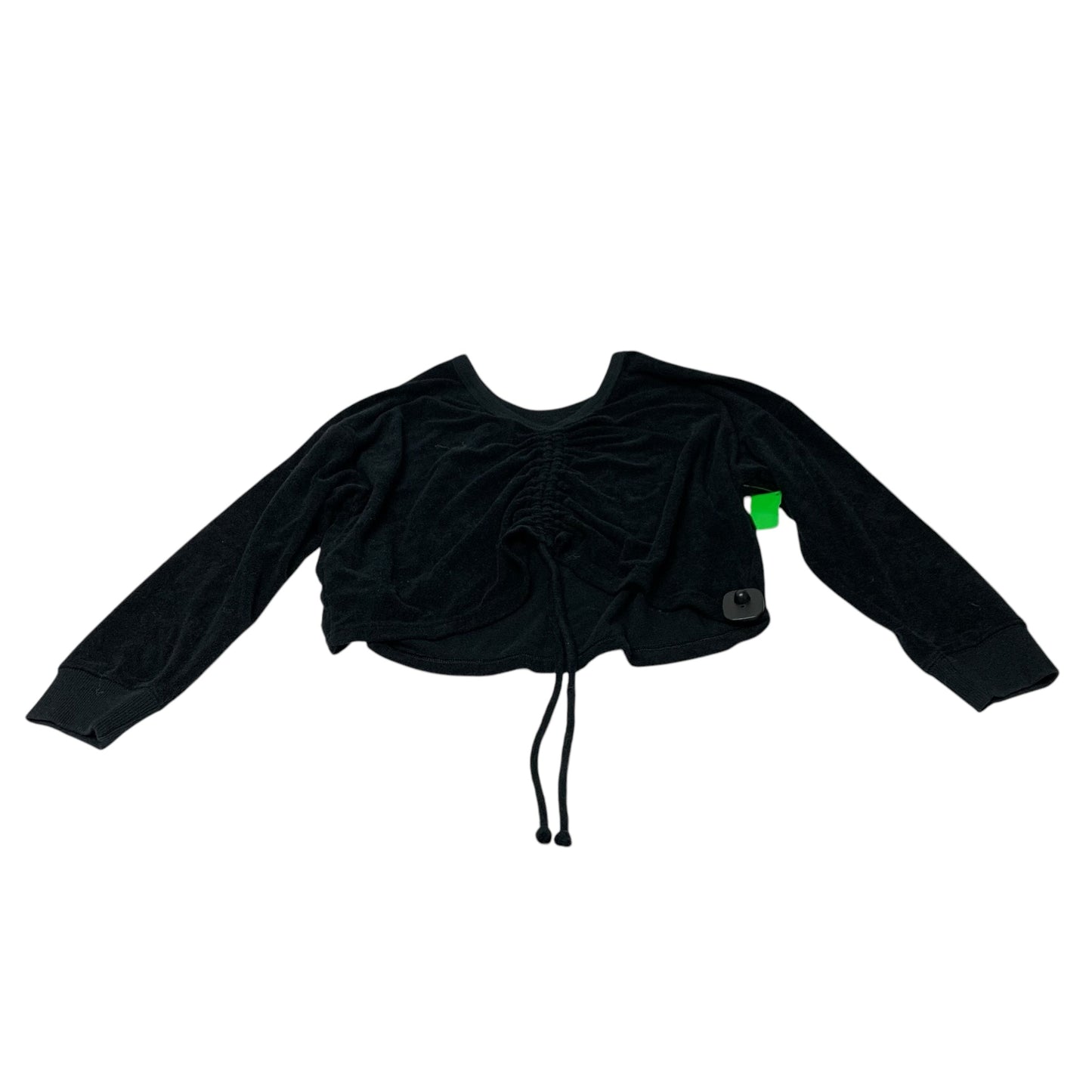 Top Long Sleeve By Aerie In Black, Size: L