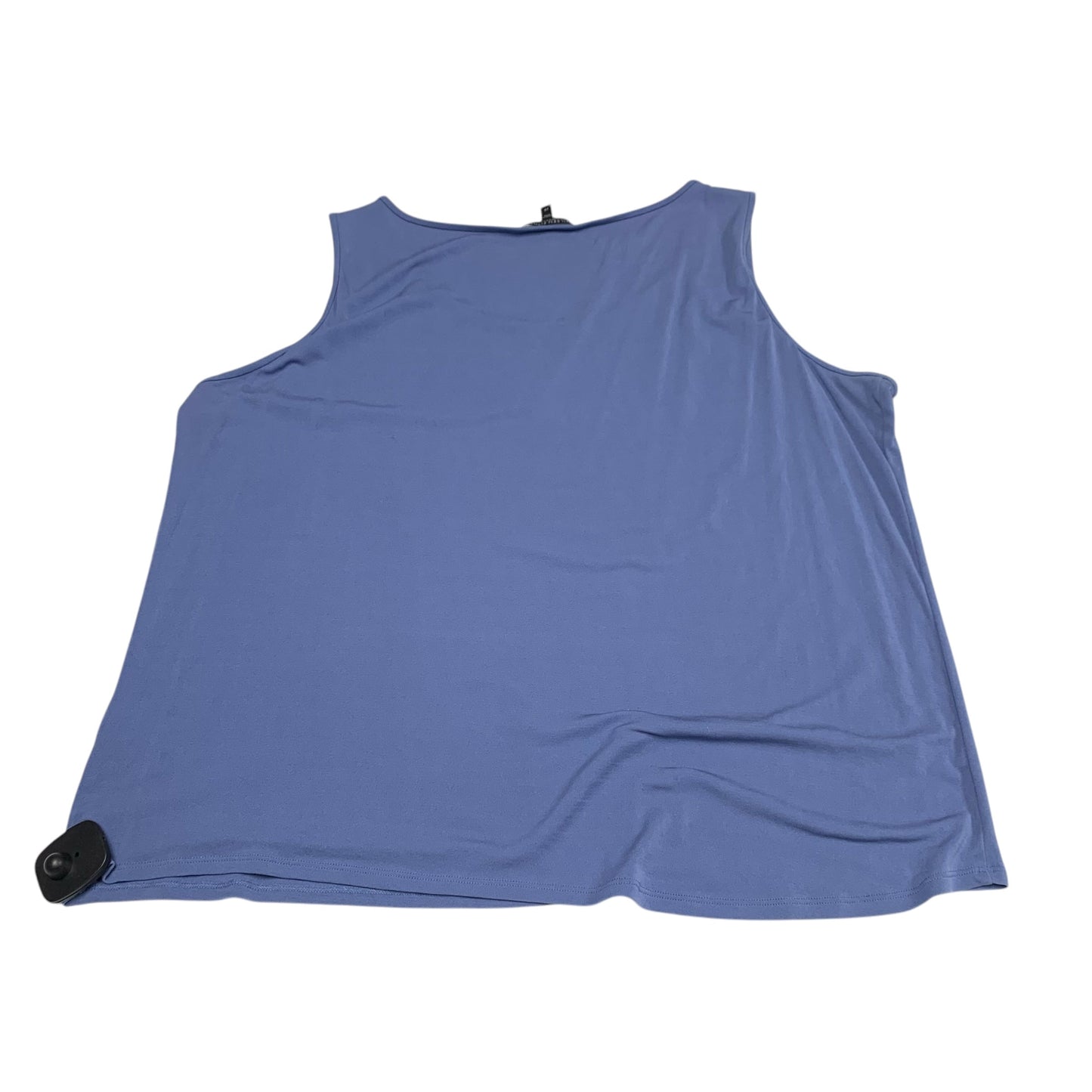 Top Sleeveless Basic By Eileen Fisher In Blue, Size: 2x