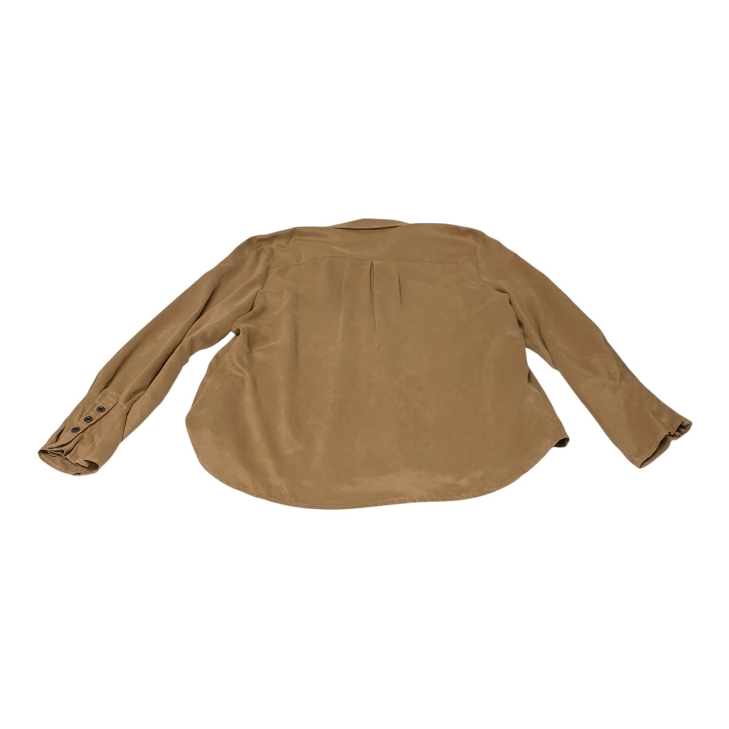 Top Long Sleeve By Coldwater Creek In Brown, Size: Xlp