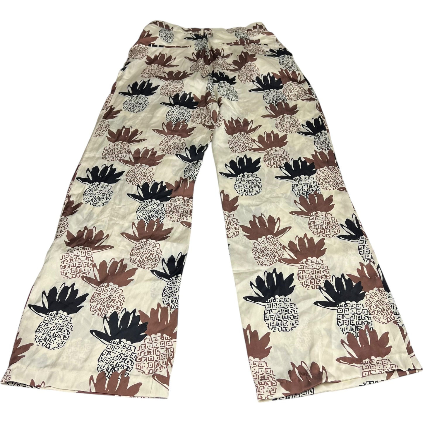 Pants Wide Leg By Zara In Tropical Print, Size: M