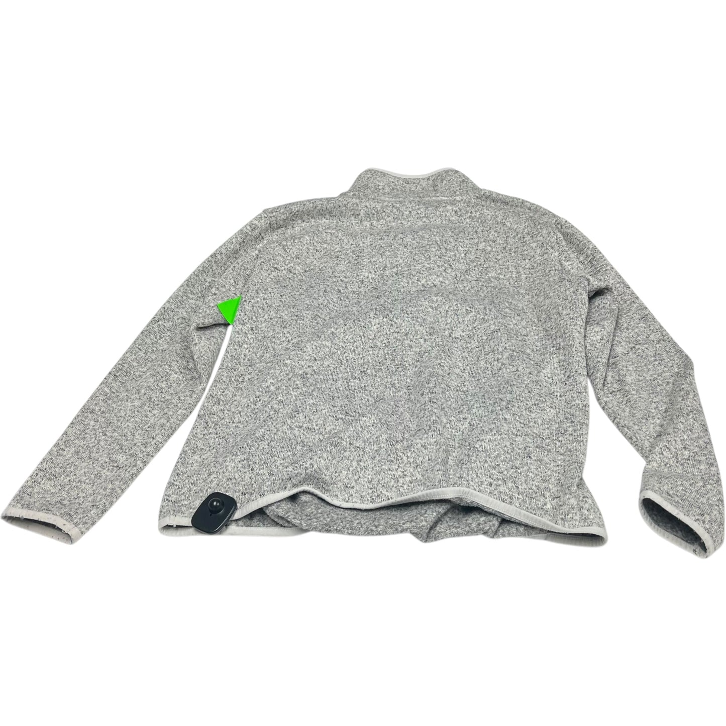 Sweatshirt Collar By Eddie Bauer In Grey, Size: L