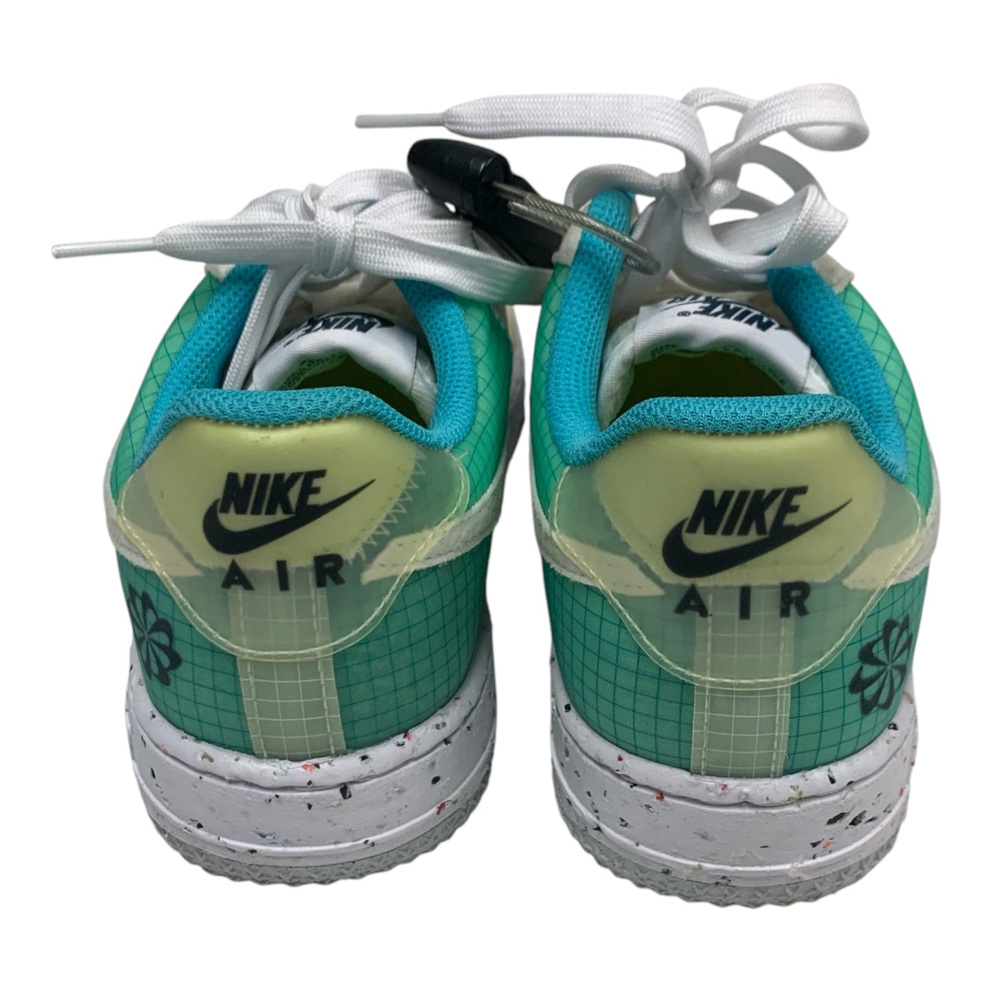 Shoes Sneakers By Nike In Green & Yellow, Size: 8