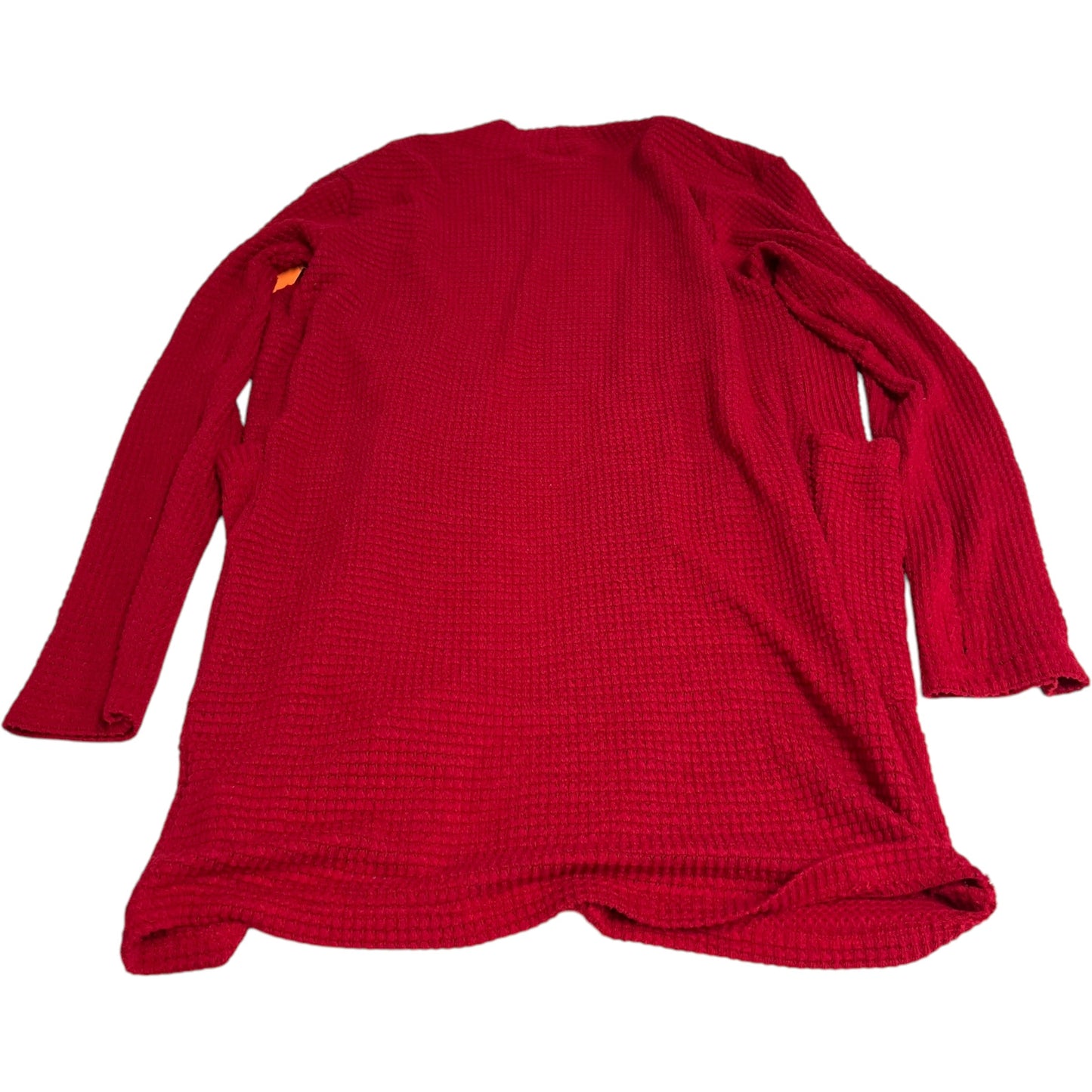 Cardigan By Clothes Mentor In Red, Size: Osfm