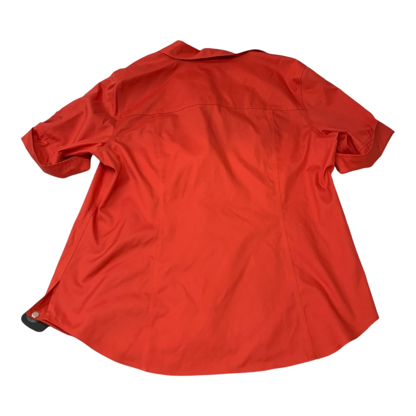 Top Short Sleeve By Chicos In Red, Size: L