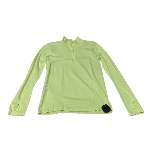 Athletic Jacket By Gapfit In Green, Size: S