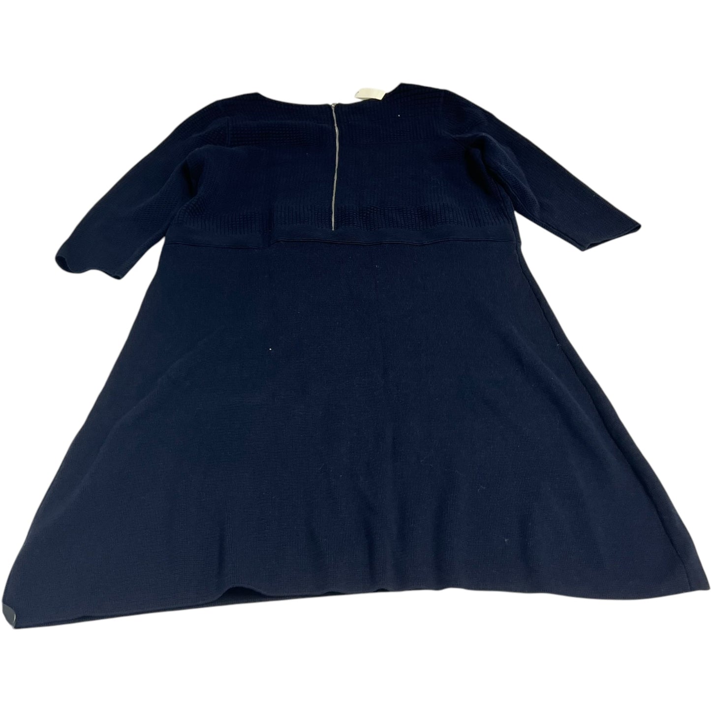 Dress Casual Midi By Talbots In Navy, Size: 2x