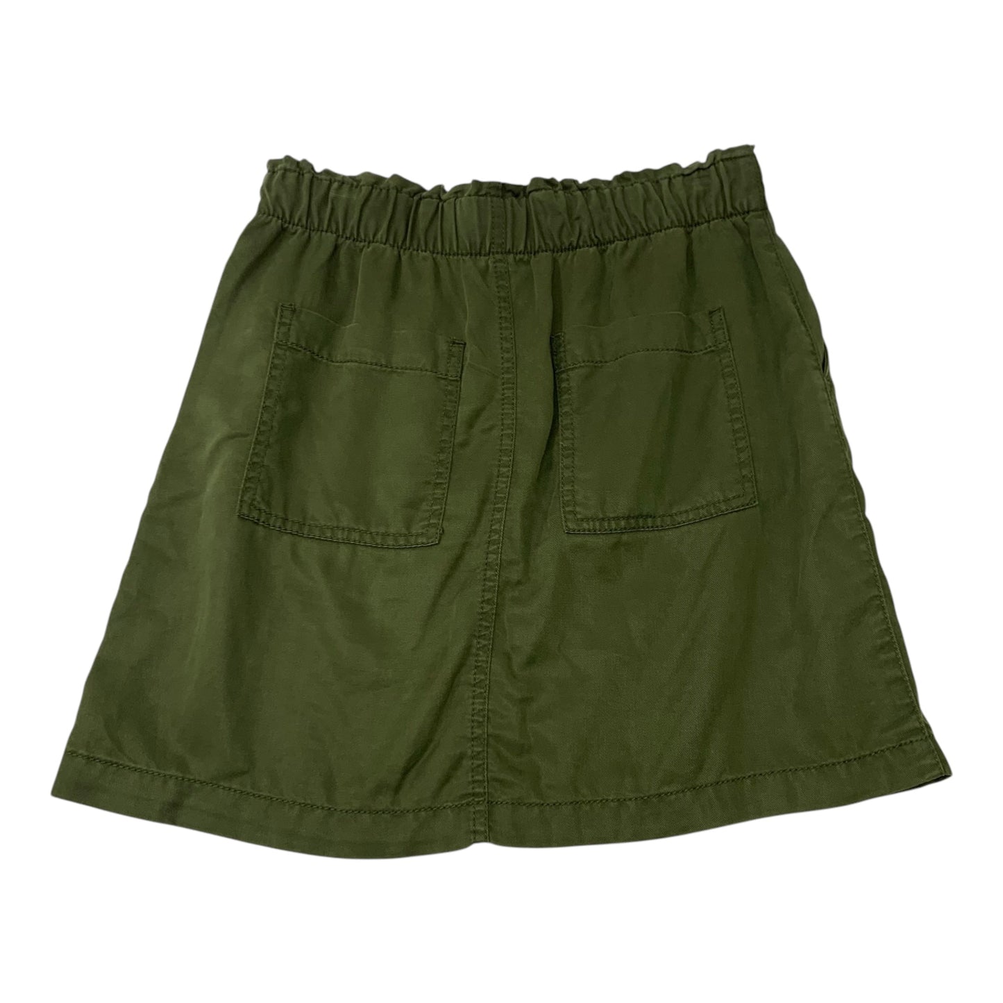 Skirt Mini & Short By Loft In Green, Size: Xsp