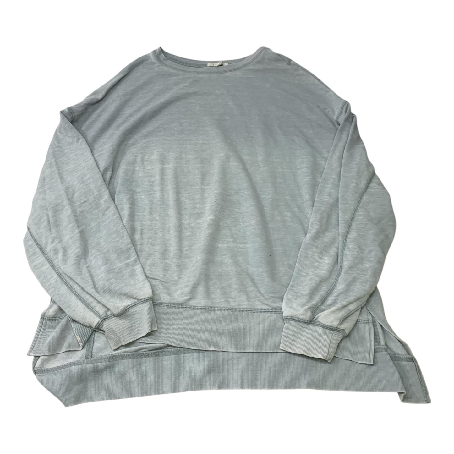 Top Long Sleeve By Z Supply In Blue, Size: M