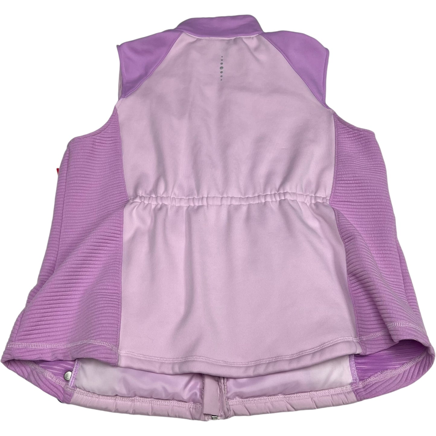 Vest Puffer & Quilted By Tek Gear In Pink, Size: Xl