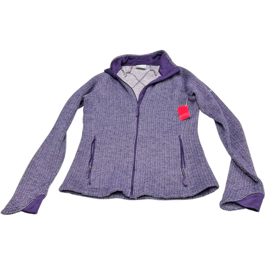 Jacket Fleece By Columbia In Purple, Size: M