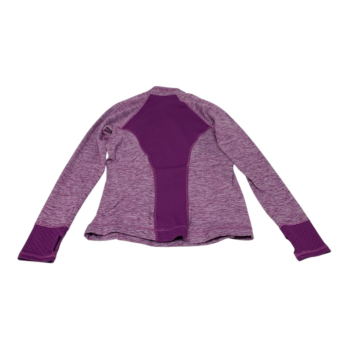 Athletic Top Long Sleeve Crewneck By Eddie Bauer In Purple, Size: S