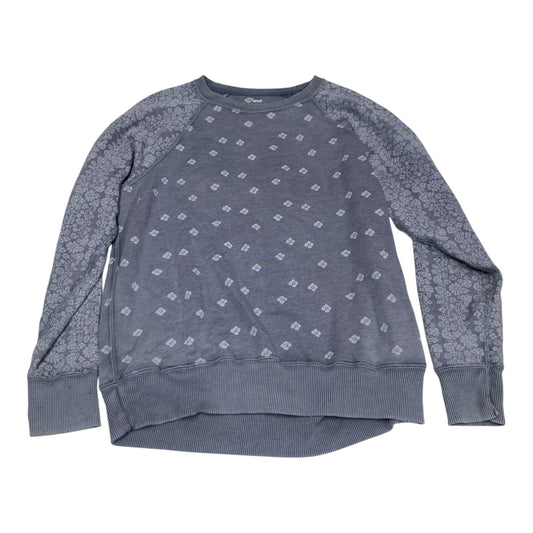 Top Long Sleeve By Aerie In Blue, Size: S