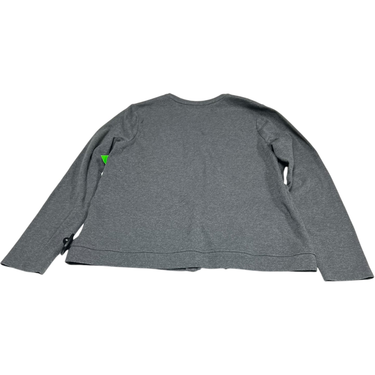 Top Long Sleeve By Lands End In Grey, Size: M