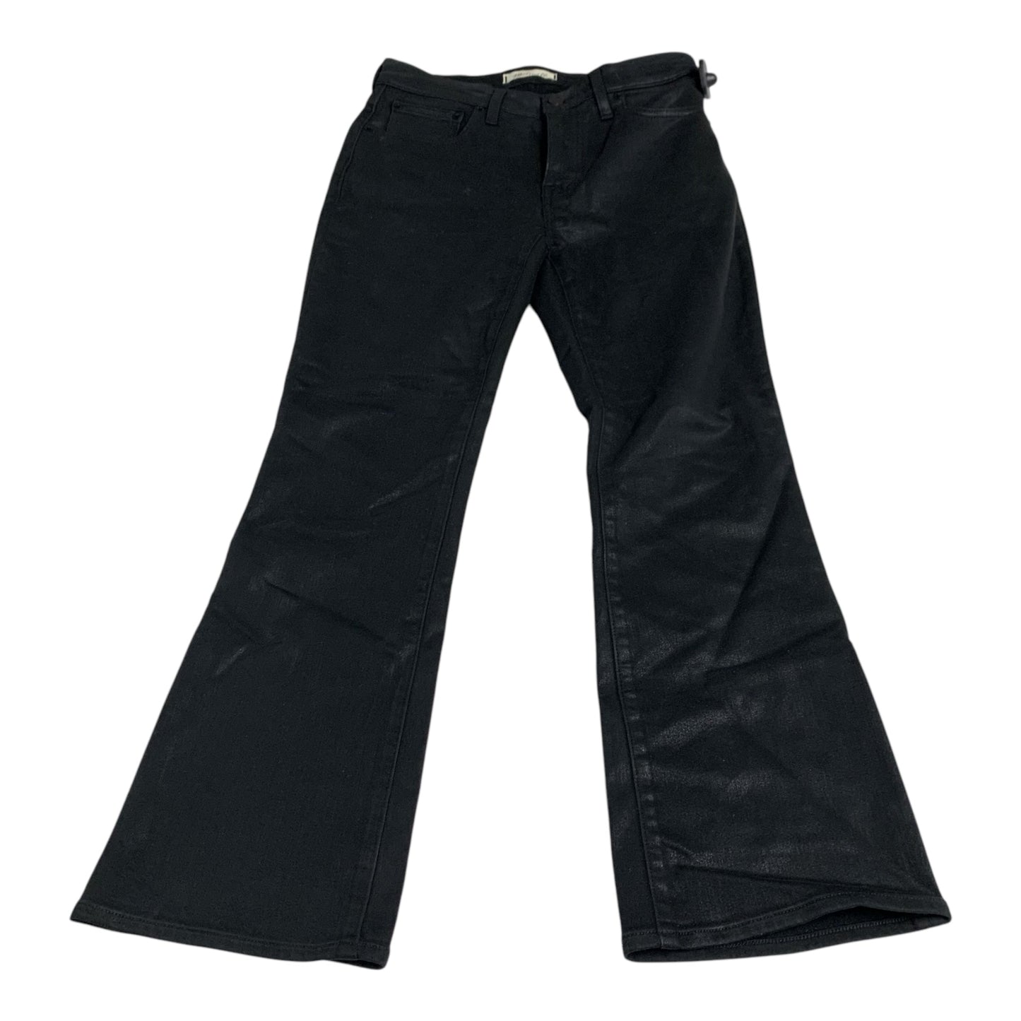 Jeans Skinny By Madewell In Black Denim, Size: 4