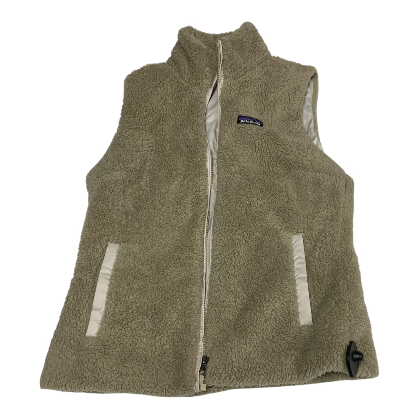 Vest Faux Fur & Sherpa By Patagonia In Tan, Size: L