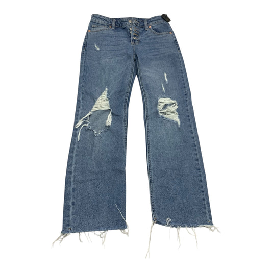 Jeans Straight By Wild Fable In Blue Denim, Size: 0p