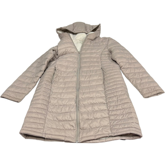 Coat Puffer & Quilted By Primark In Brown, Size: L