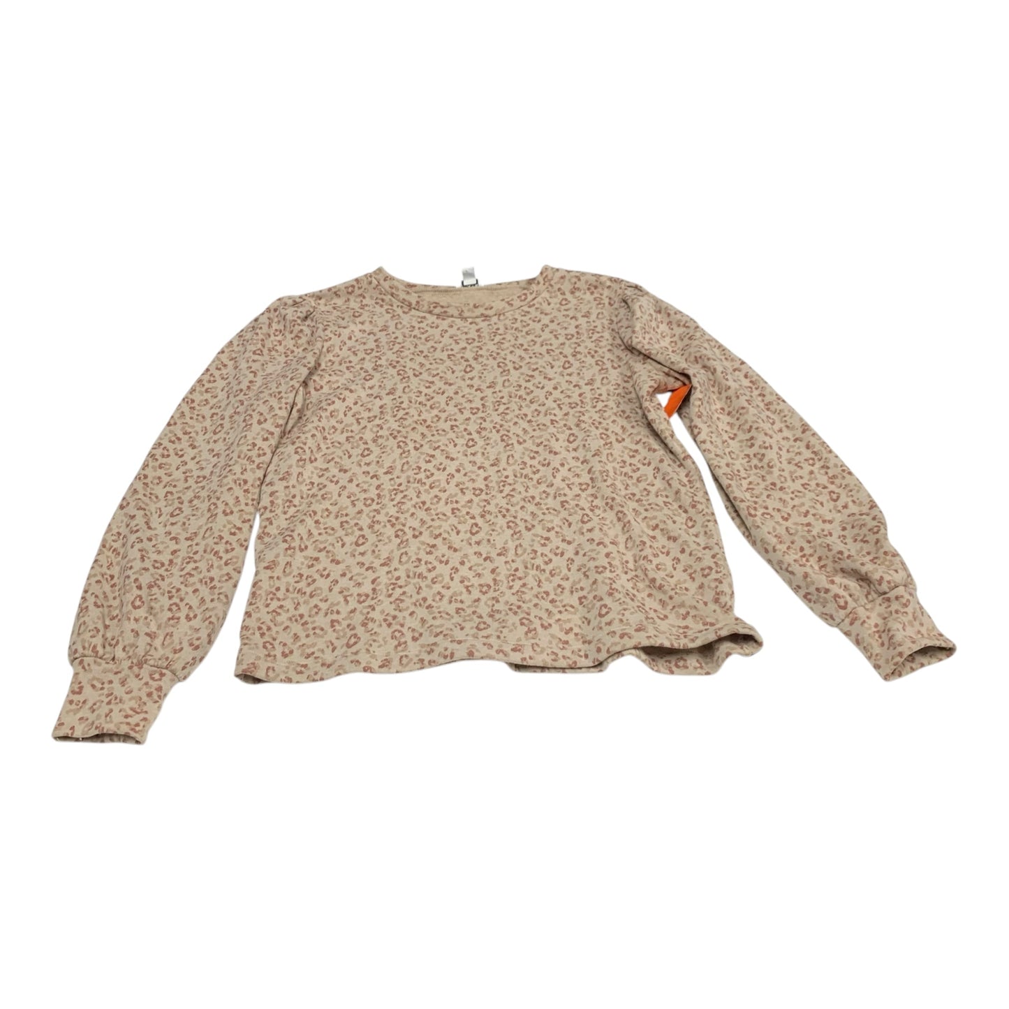 Top Long Sleeve By J. Crew In Brown, Size: S