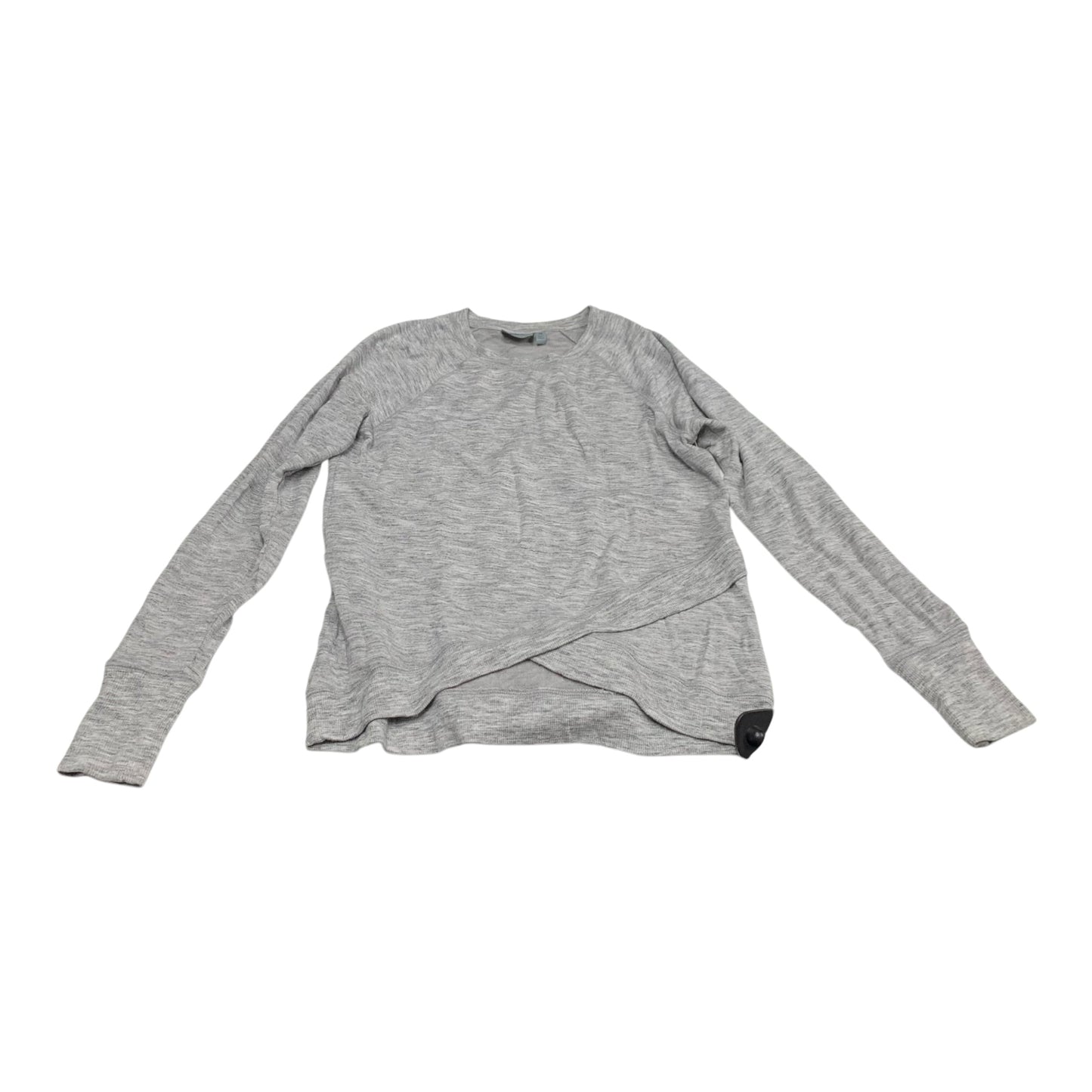 Top Long Sleeve By Athleta In Grey, Size: Xs