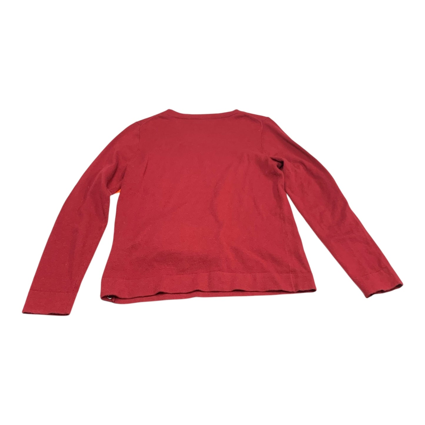 Top Long Sleeve By J. Crew In Red, Size: L