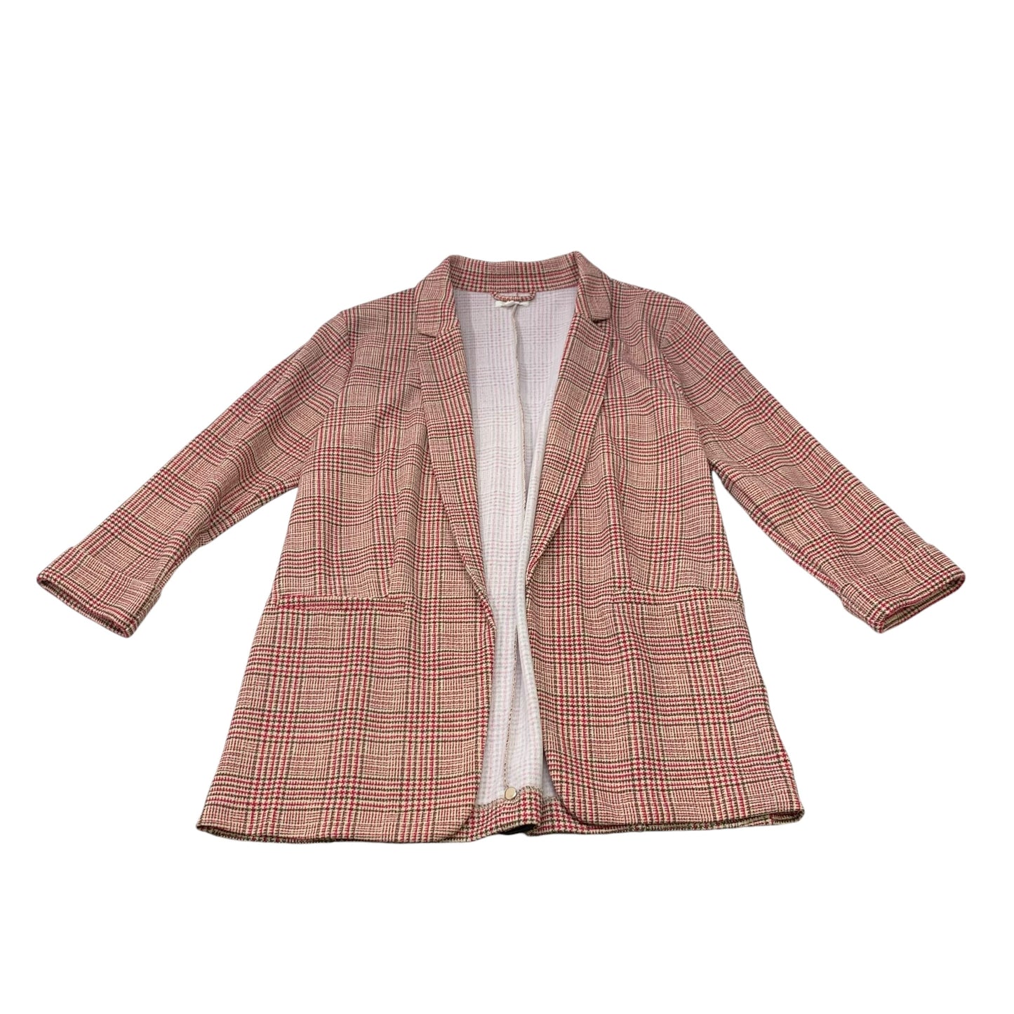 Blazer By Maurices In Brown & Pink, Size: L