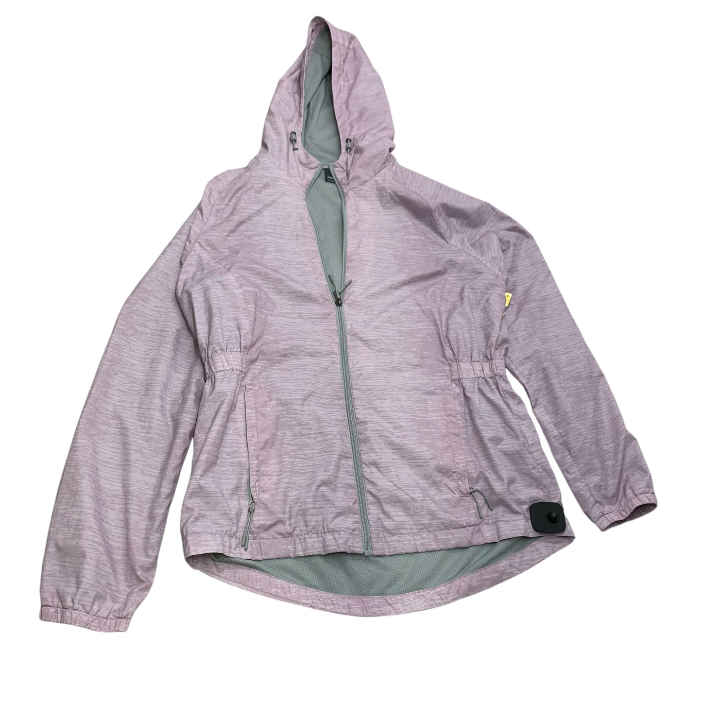 Athletic Jacket By New Balance In Purple, Size: L