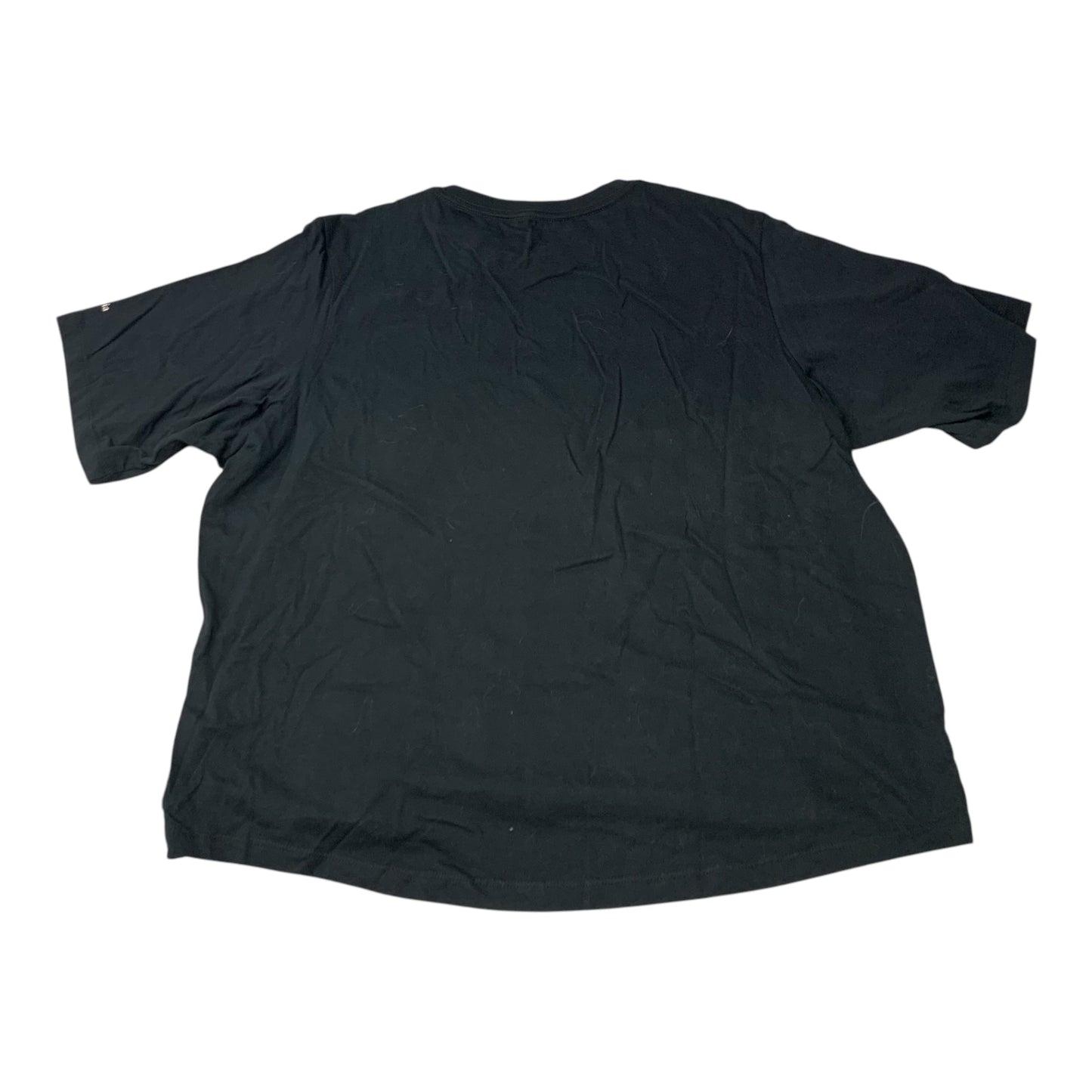 Athletic Top Short Sleeve By Columbia In Black, Size: M