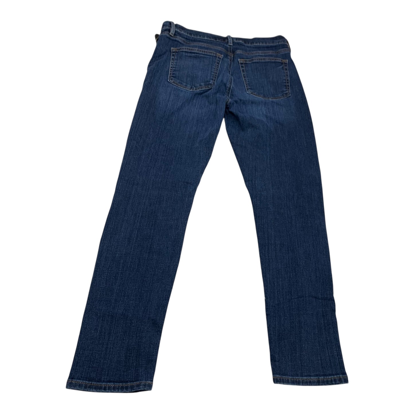 Jeans Straight By Loft In Blue Denim, Size: 8