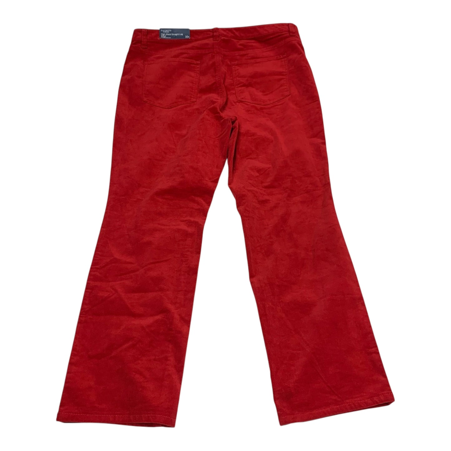 Pants Corduroy By Talbots In Red, Size: 16p