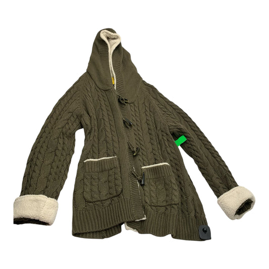 Sweater Cardigan By Cabelas In Green, Size: 2x