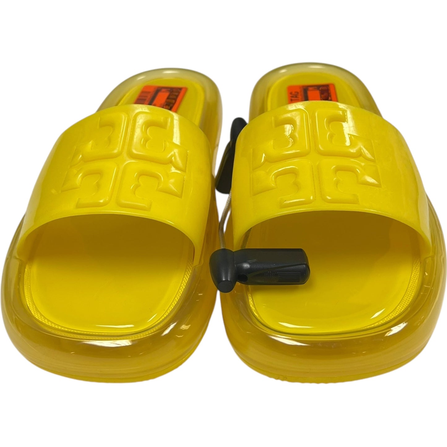 Sandals Designer By Tory Burch In Yellow, Size: 9