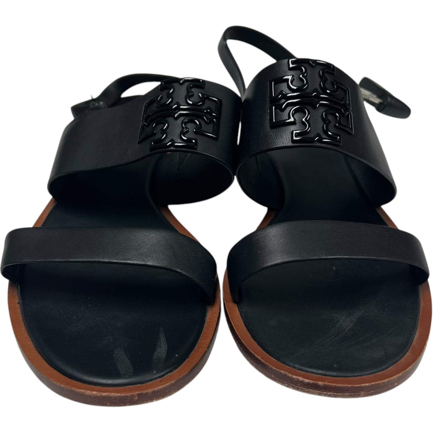 Sandals Designer By Tory Burch In Black, Size: 10