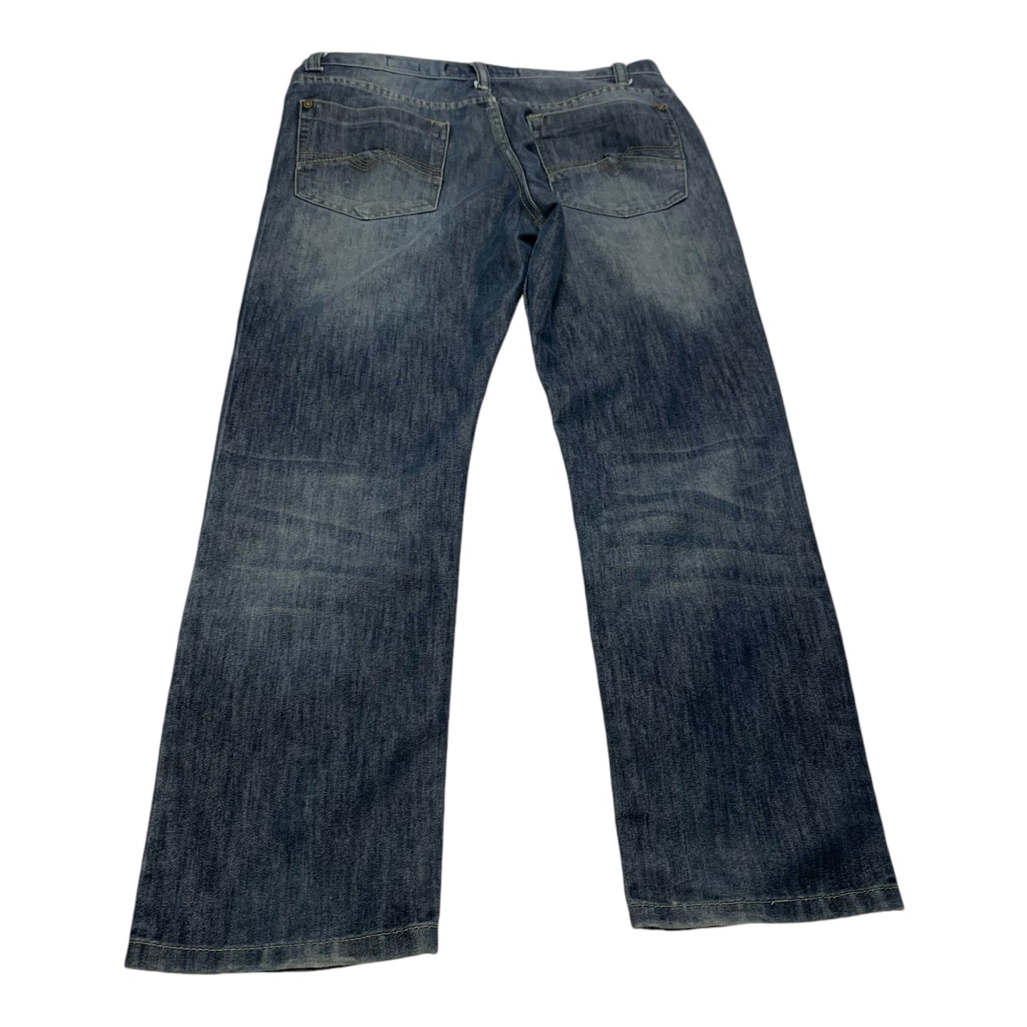 Jeans Designer By Paper Denim Cloth In Blue Denim, Size: 14