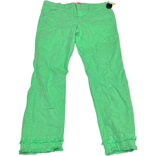 Pants Designer By Lilly Pulitzer In Green, Size: 16