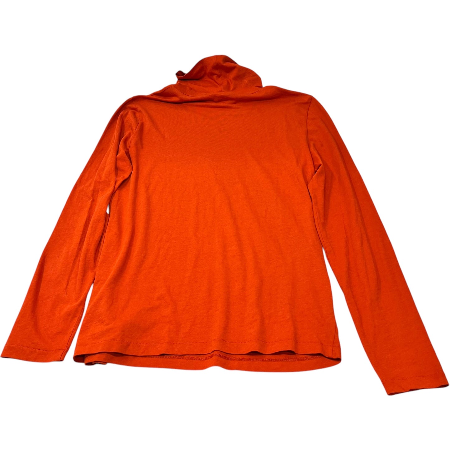 Top Long Sleeve Basic By J. Crew In Orange, Size: L