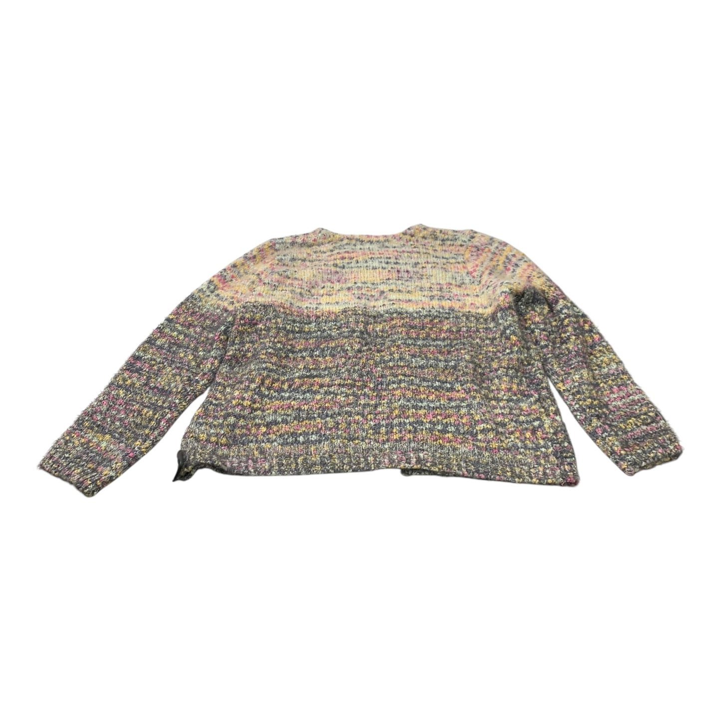 Sweater Cardigan By Solitaire In Multi-colored, Size: Xl