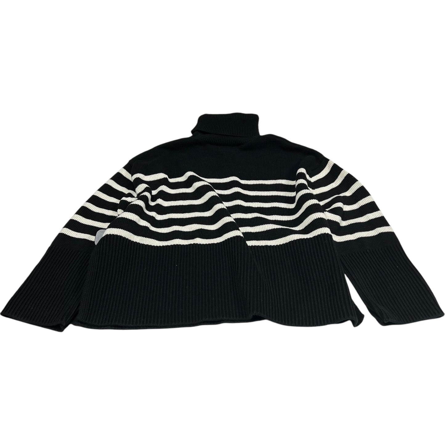 Sweater By Gap In Black & White, Size: Sp