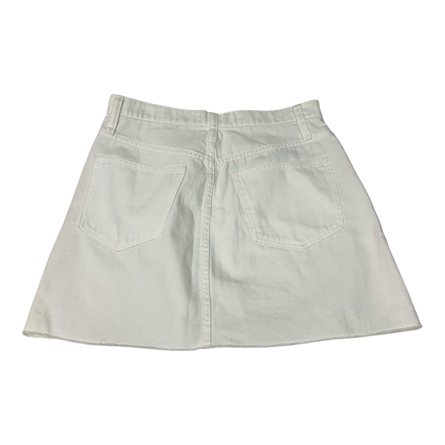 Skirt Mini & Short By Madewell In White, Size: Xs