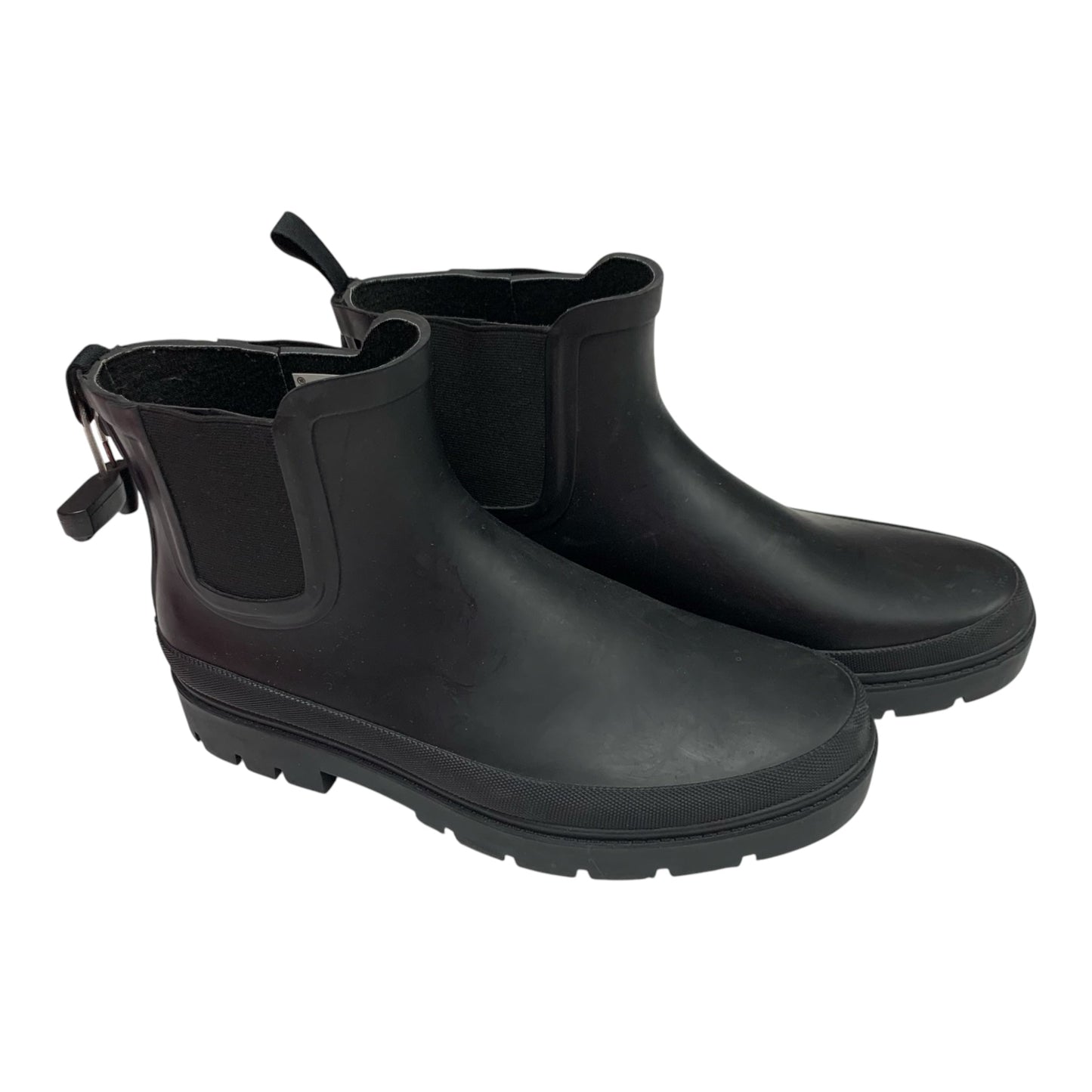 Boots Rain By Universal Thread In Black, Size: 10