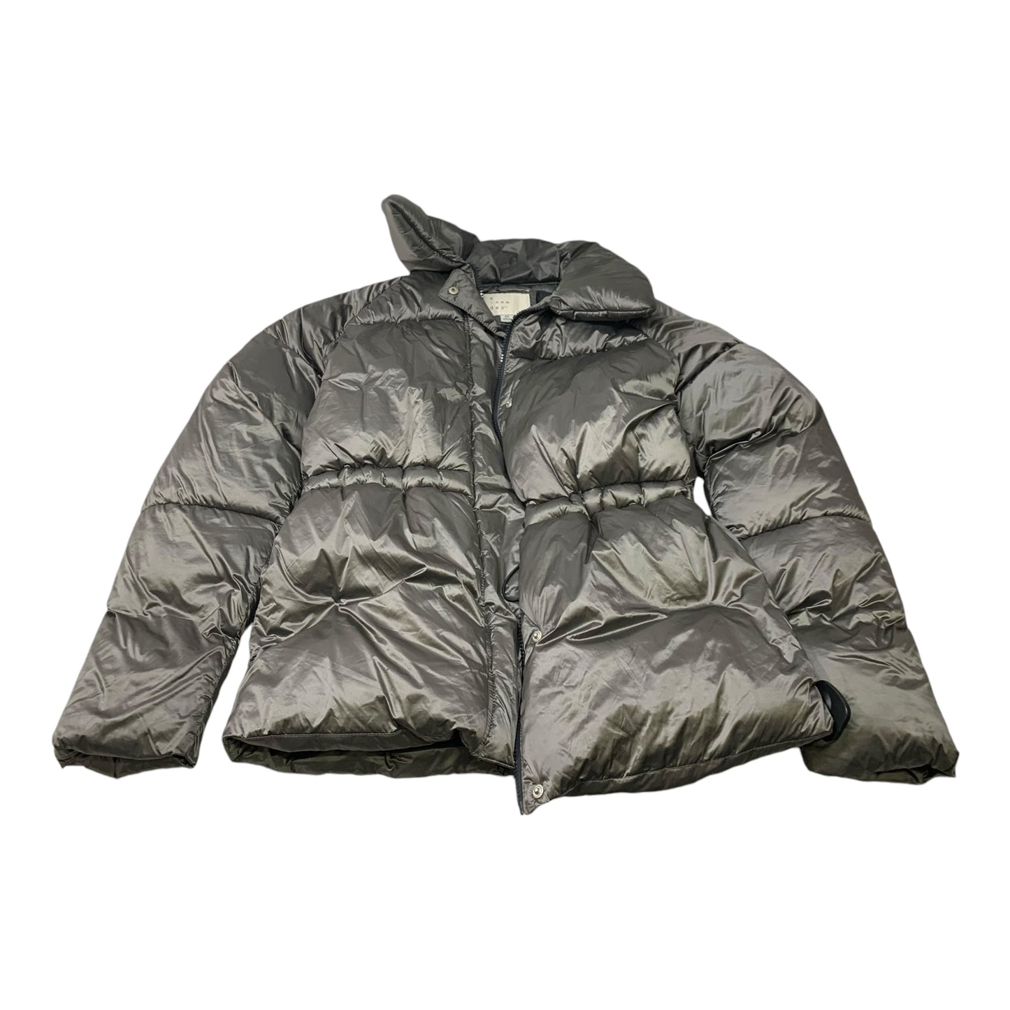 Jacket Puffer & Quilted By A New Day In Grey, Size: Xs