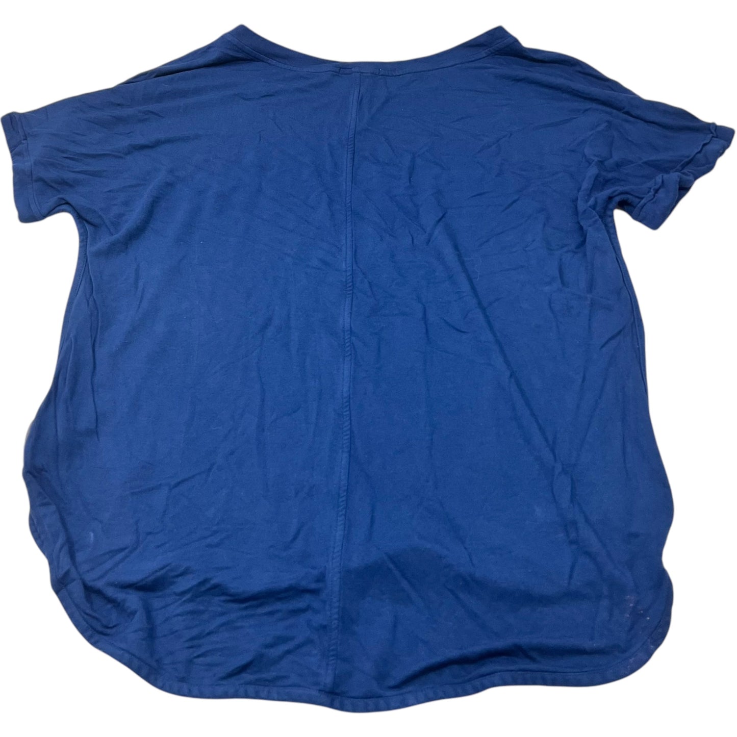 Top Short Sleeve Basic By Matty M In Navy, Size: Xl