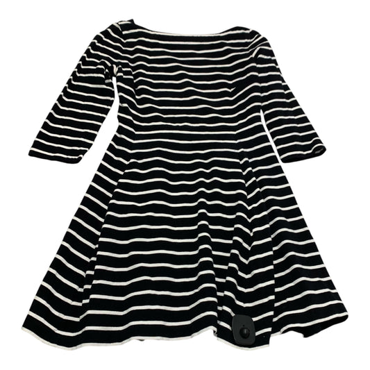 Dress Designer By Kate Spade In Black & White, Size: Xs