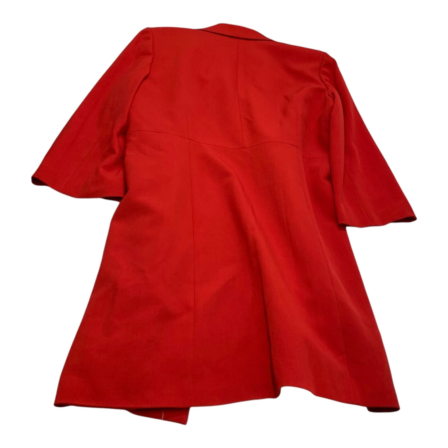 Coat Trench Coat By Kasper In Red, Size: 1x