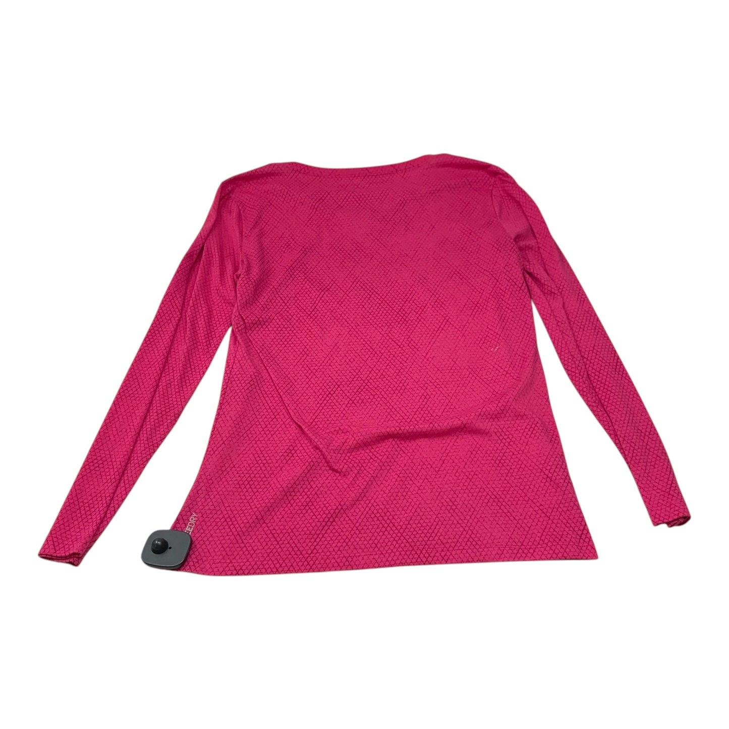 Athletic Top Long Sleeve Crewneck By Eddie Bauer In Pink, Size: M