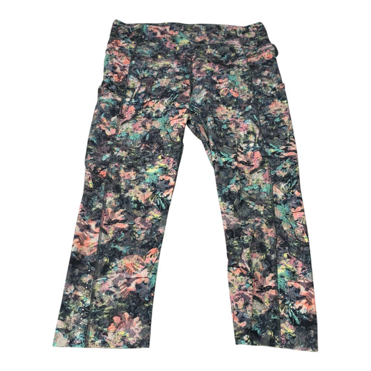 Capris Designer By Lululemon In Multi-colored, Size: M