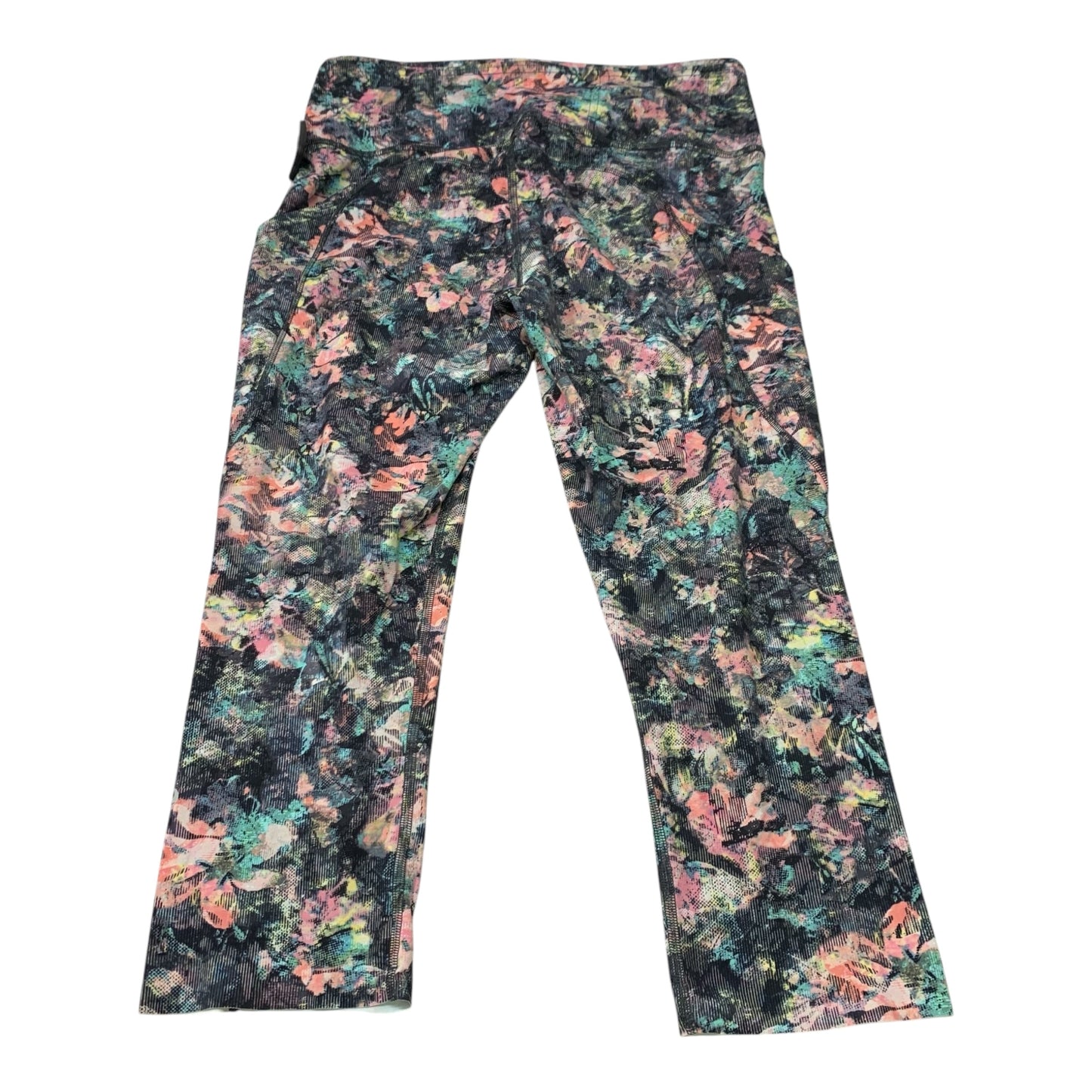 Capris Designer By Lululemon In Multi-colored, Size: M