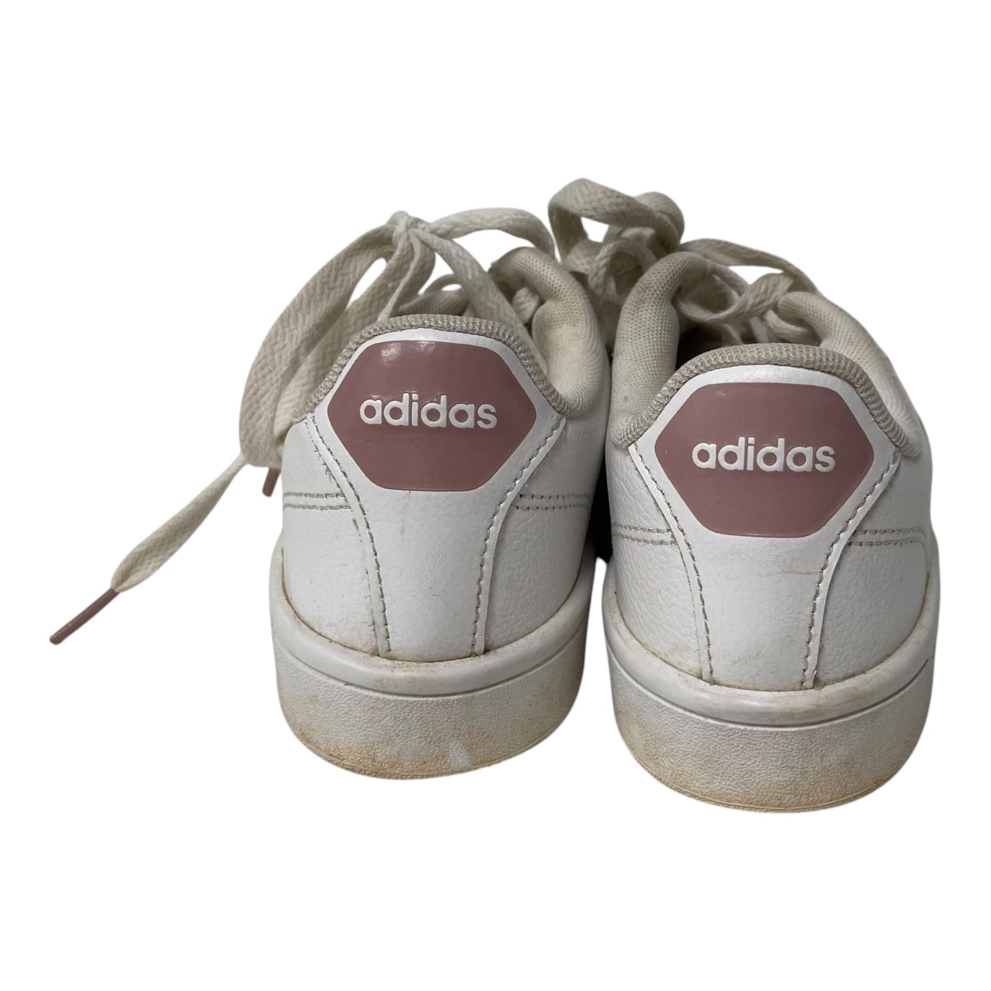 Shoes Sneakers By Adidas In Pink & White, Size: 6